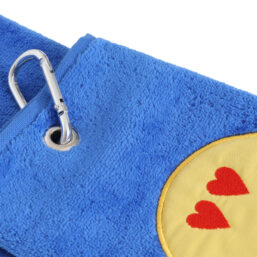 cbf moda moda Schlägertuch I love Golf, blau