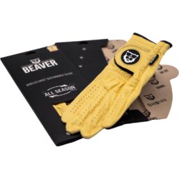 Beaver Golf Handschuh All Weather, gelb