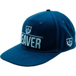 Beaver Golf Cap Bio-Flat Snapback, blau