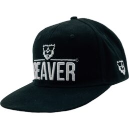Beaver Golf Cap Bio-Flat Snapback, schwarz
