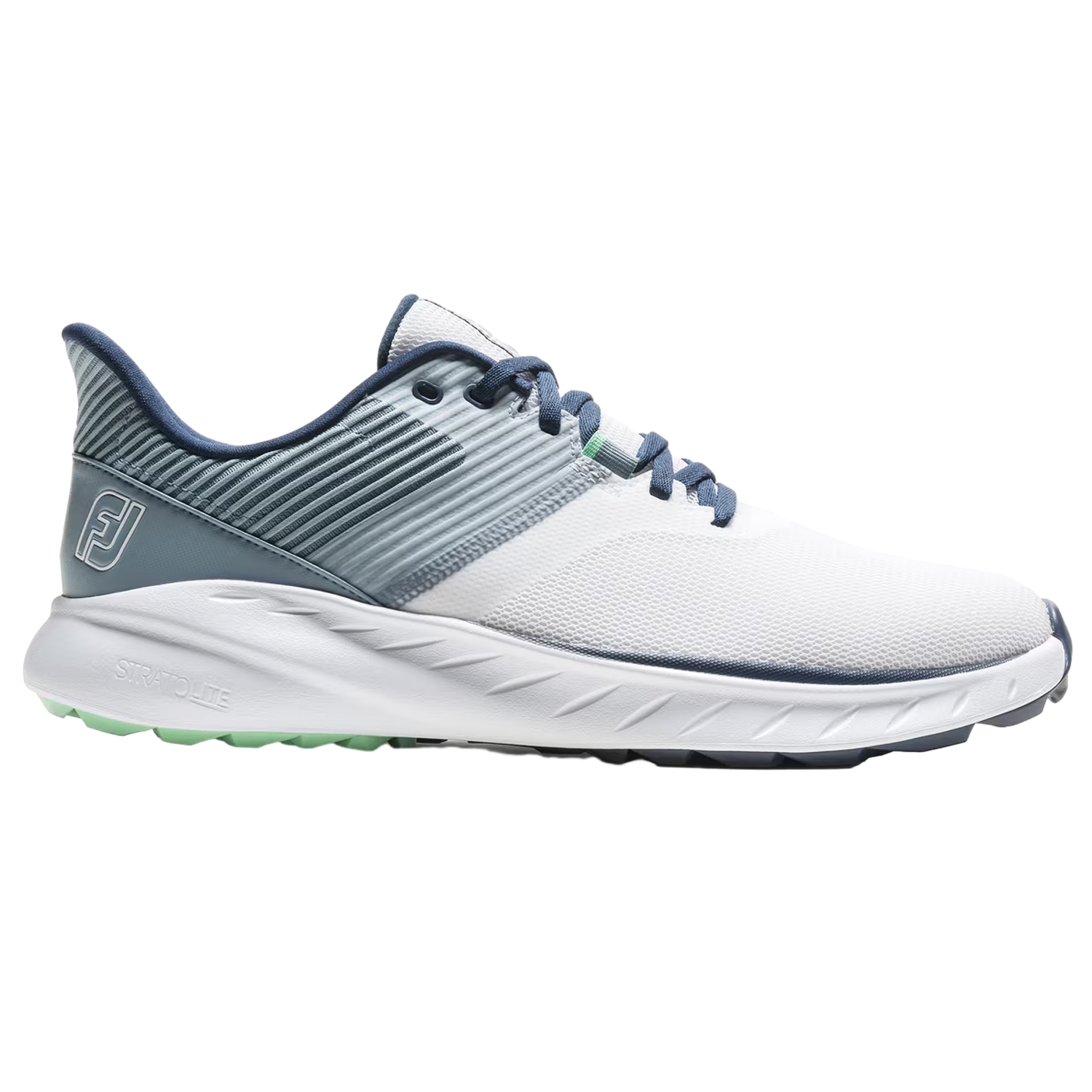 FootJoy Golfschuhe Flex, weiß/blaugrau/grün
