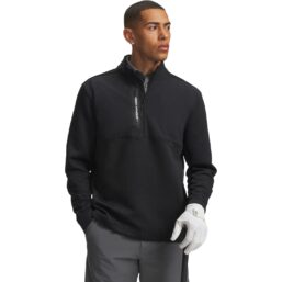 Under Armour Layer Drive Pro Hybrid Half Zip, schwarz