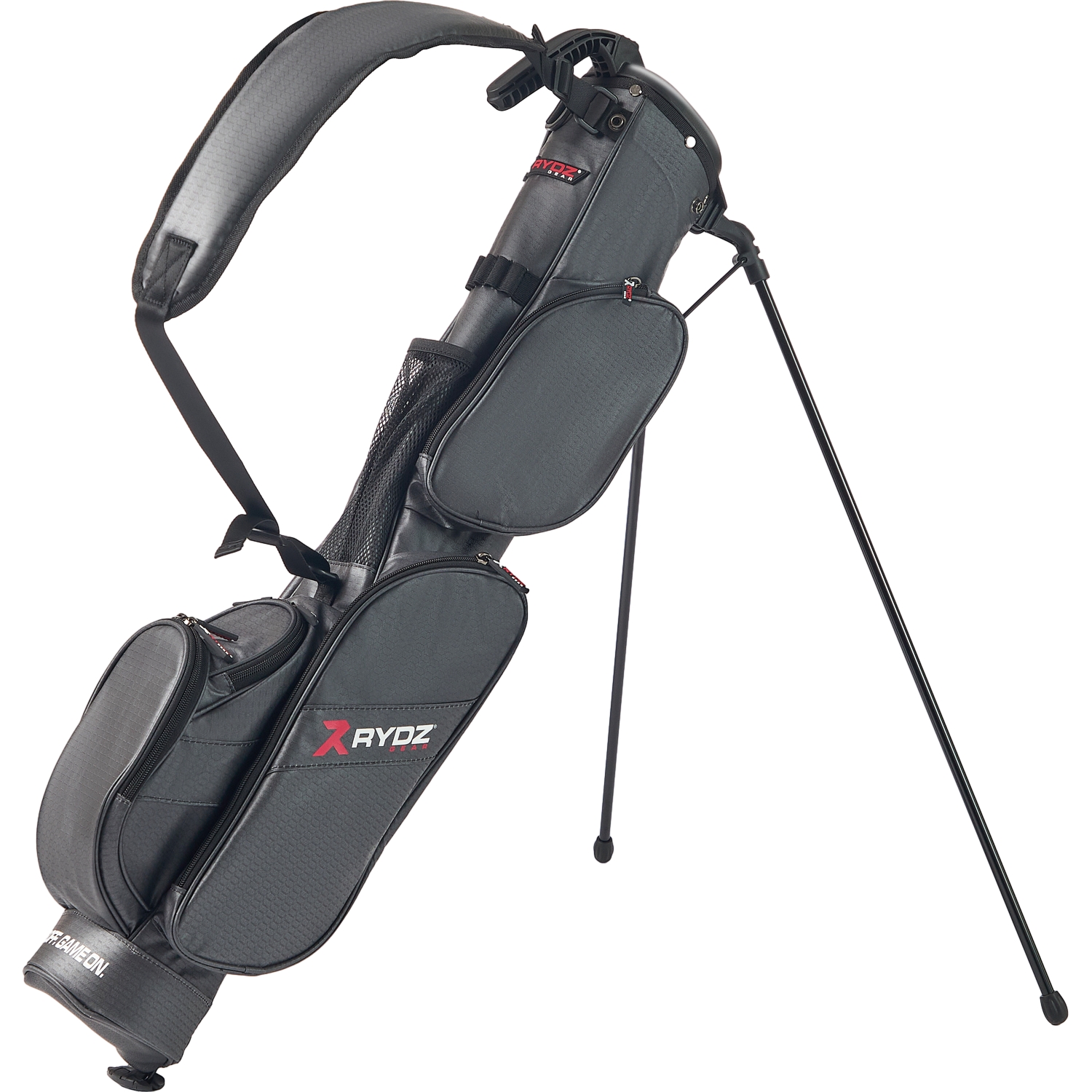 RYDZ GEAR Standbag Easypeazy, schwarz/rot
