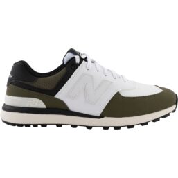 NEW BALANCE Golfschuhe Herren 574 Greens, weiss/oliv