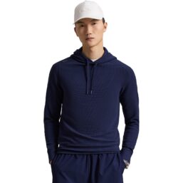 RALPH LAUREN Pullover Tech Waffle, navy