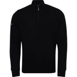 Callaway Pullover Windstopp 1/4-Zip, schwarz