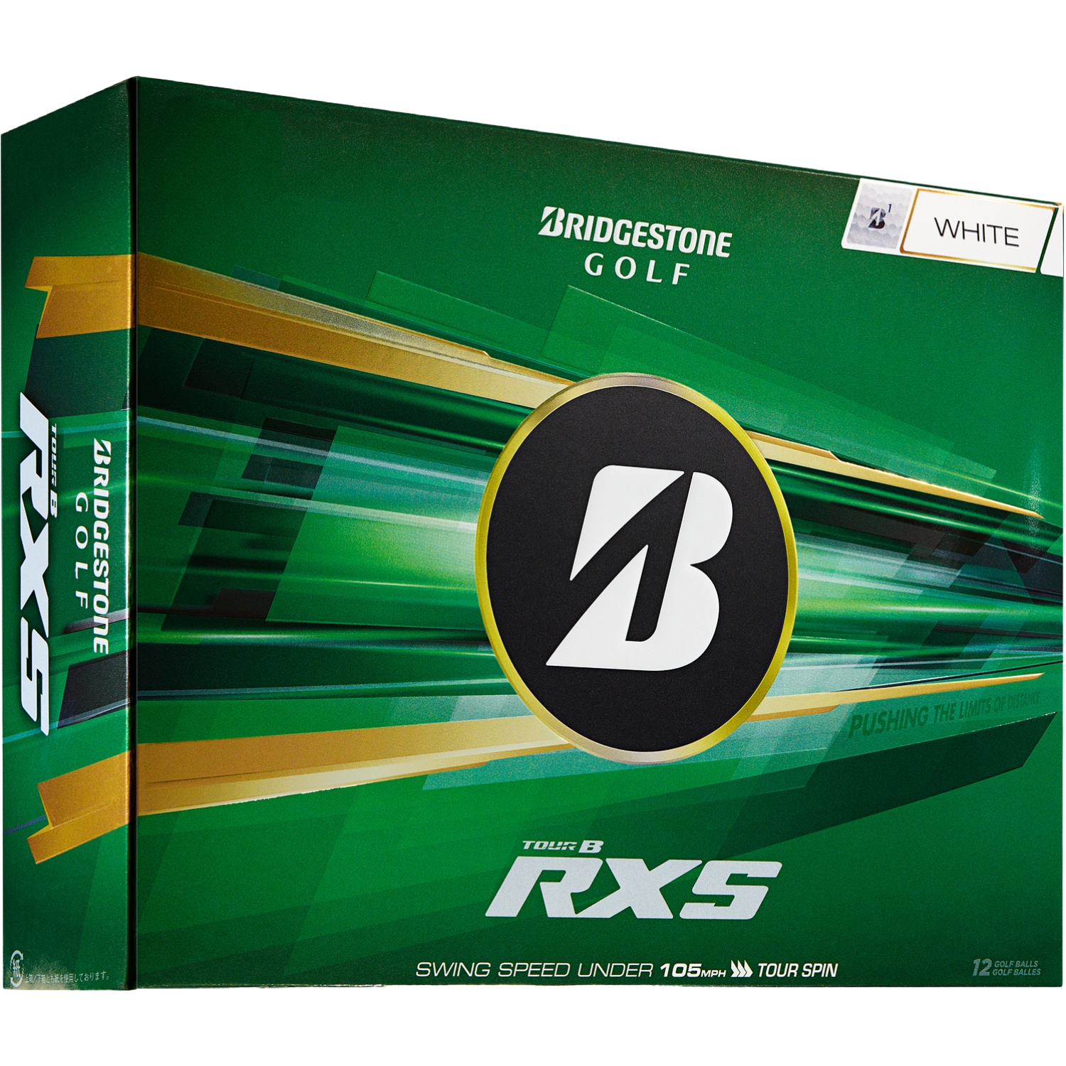 Bridgestone Golfbälle Tour B RXS 2026 - 12er Pack, weiss