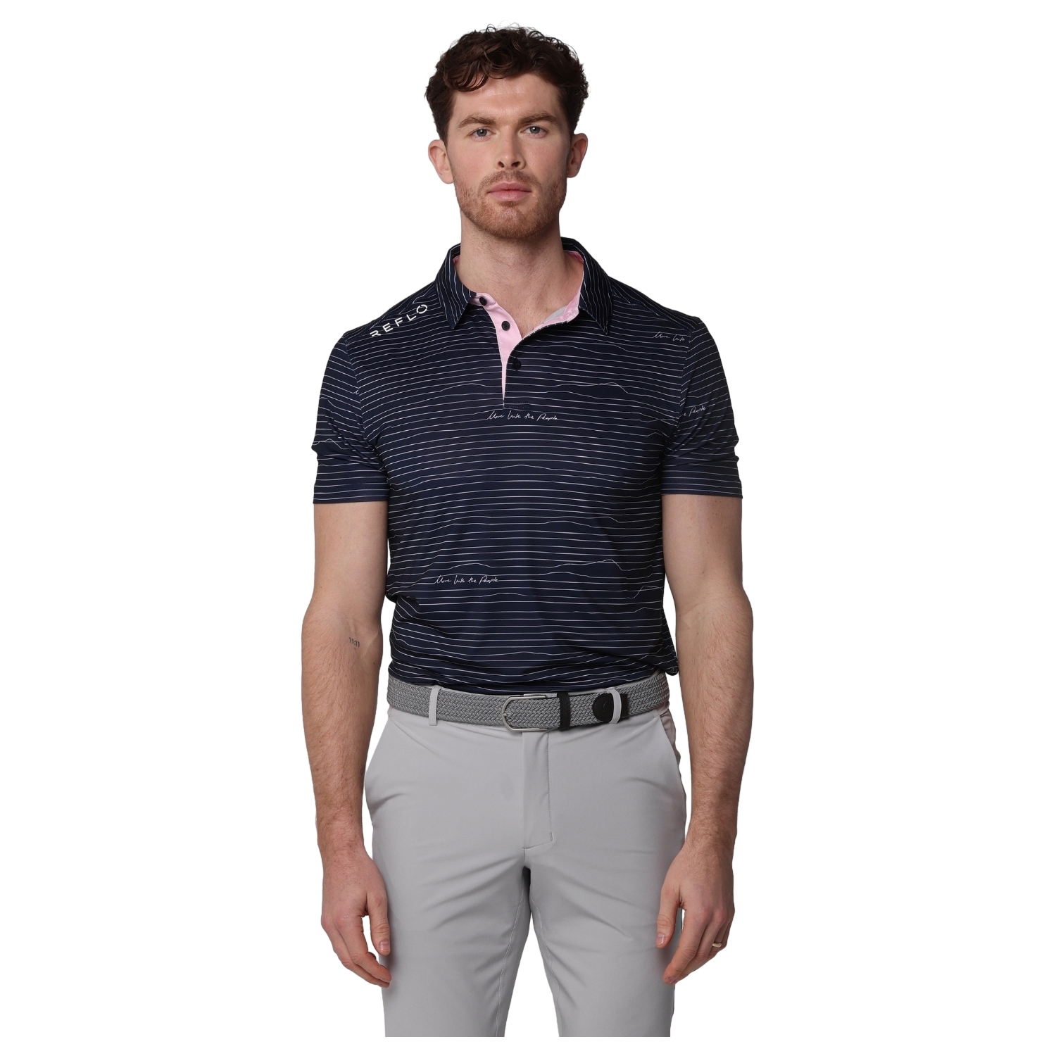 Reflo Polo TAGUS, navy/rosa