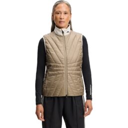 J. LINDEBERG Weste Holma Quilt Hybrid, taupe