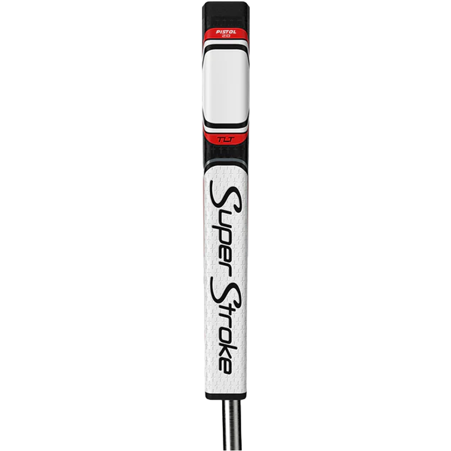 Super Stroke Puttergriff TLT Pistol 2.0 Linkshänder, weiss/rot