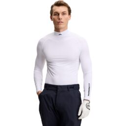 J. LINDEBERG Mock Ello Compression, weiss