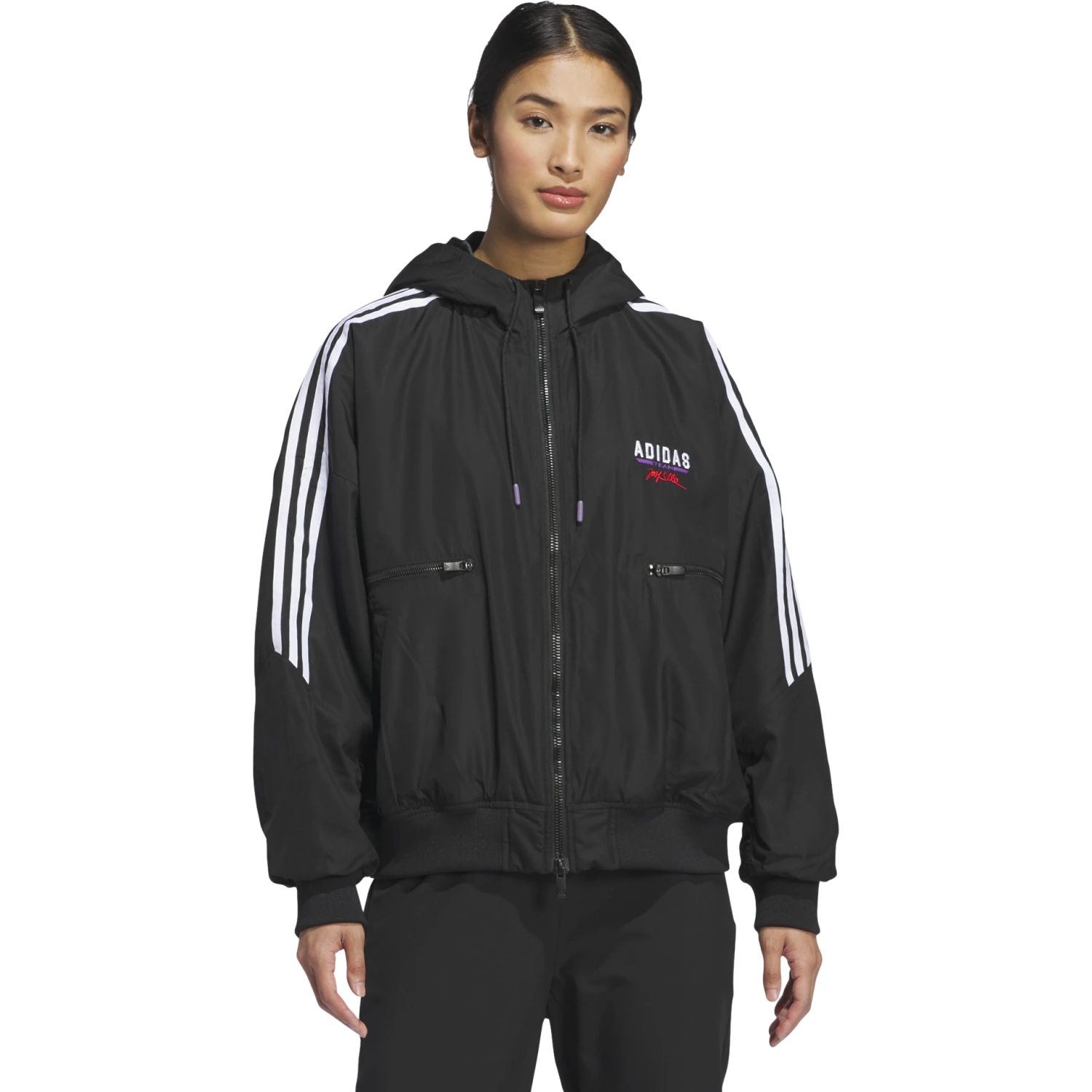 adidas Jacke x JAY3LLE, schwarz