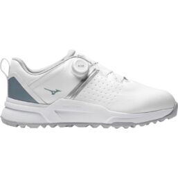 Mizuno Golfschuhe Herren Hazard Enerzy BOA, weiss/dunkelblau