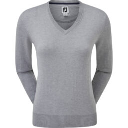 FootJoy Pullover Wool Blend V-Neck, grau