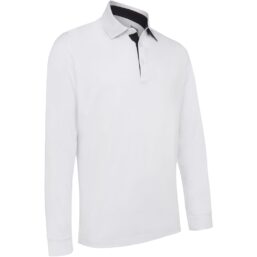 Callaway Polo Performance, langarm, weiss