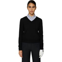 J. LINDEBERG Pullover Amaya, schwarz