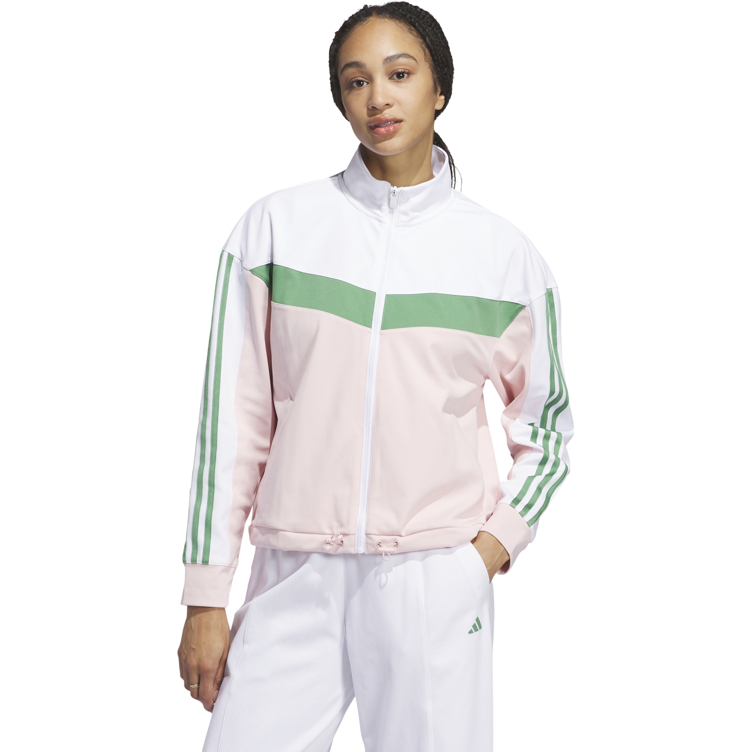 adidas Jacke Ultimate365 Twistknit, gruen