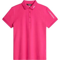 J. LINDEBERG Polo Tour Tech Regular Fit, fuchsia