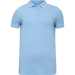 Puma Polo Team Cloudspun, kurzarm, hellblau