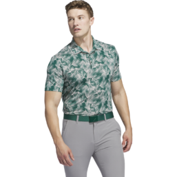 adidas Polo Ultimate365 Mesh Print, gruen