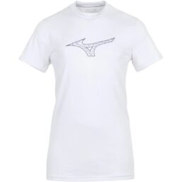 Mizuno T-Shirt Athletics RB, weiss