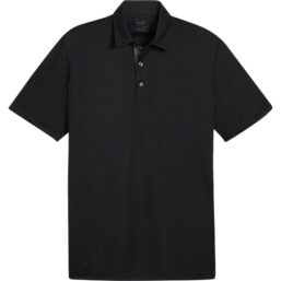 Puma Polo Pure Solid, schwarz