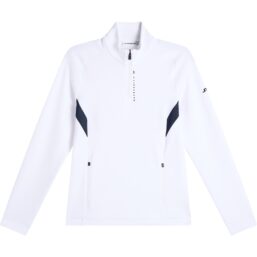 J. LINDEBERG Layer Selena 1/2 Zip, weiss