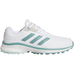 adidas Golfschuhe Zoysia, creme/gruen