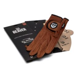 Beaver Golf Handschuh All Weather, braun