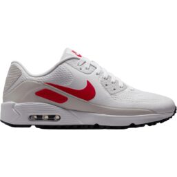 Nike Golf Golfschuhe Unisex Air Max 90 G, weiss/rot