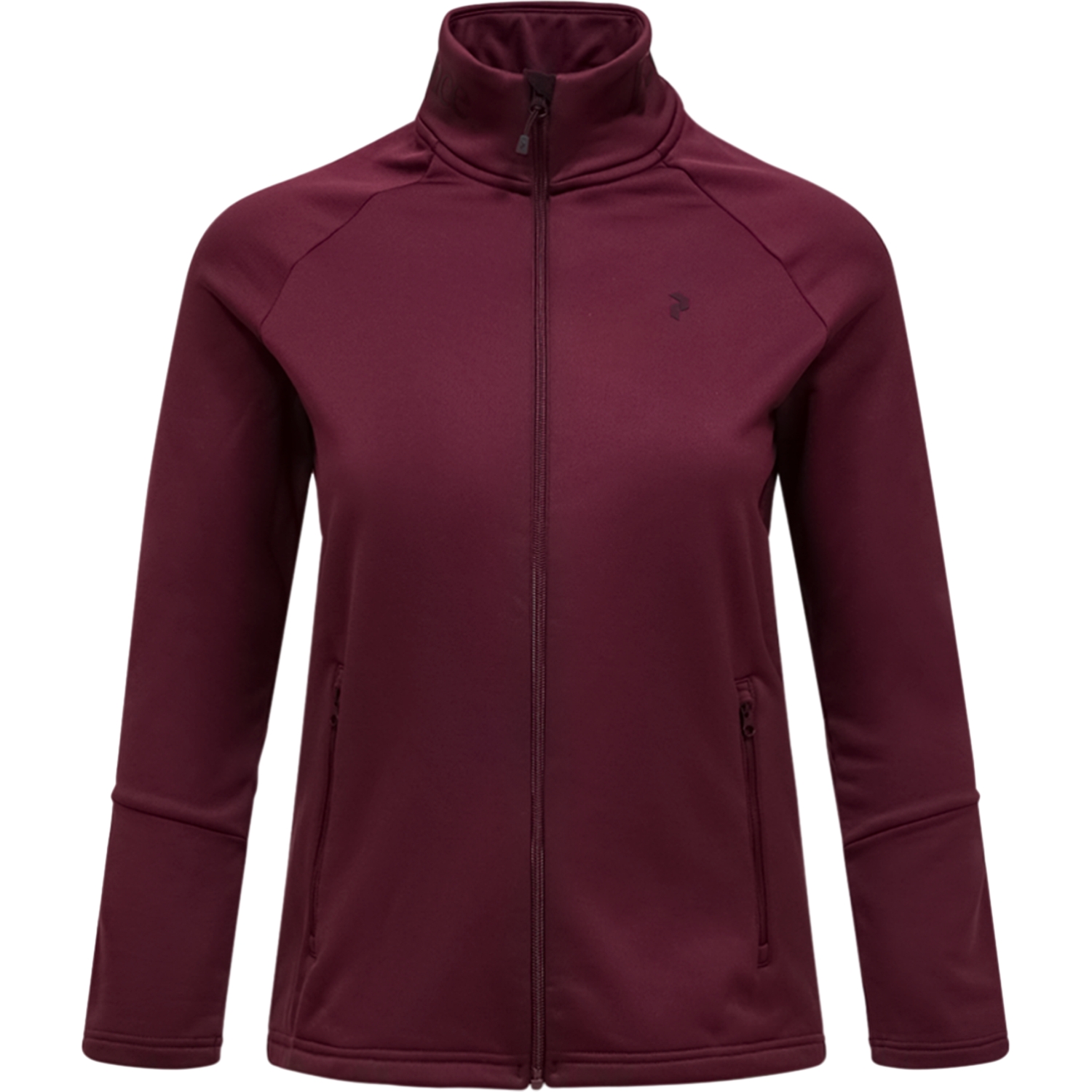 Peak Performance Layer Rider Essentials Zip, bordeaux
