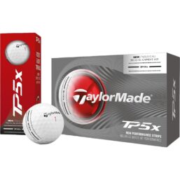 TaylorMade Golfbälle TP5x Performance Stripe - 6er Pack, weiss