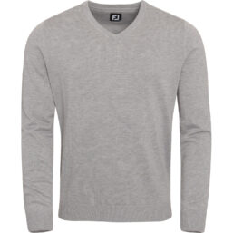 FootJoy Pullover Wool Blend V-Neck, grau