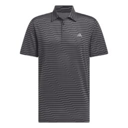 adidas Polo Mesh Print, schwarz