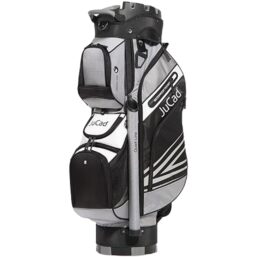JuCad Cartbag Quiet Line, schwarz/grau/weiß