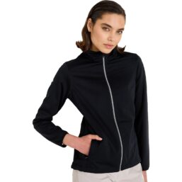 Abacus Jacke Lytham Softshell, schwarz
