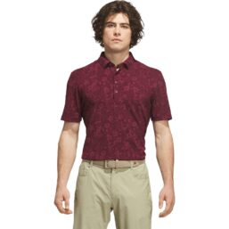 adidas Polo ULT BTTR Print, bordeaux