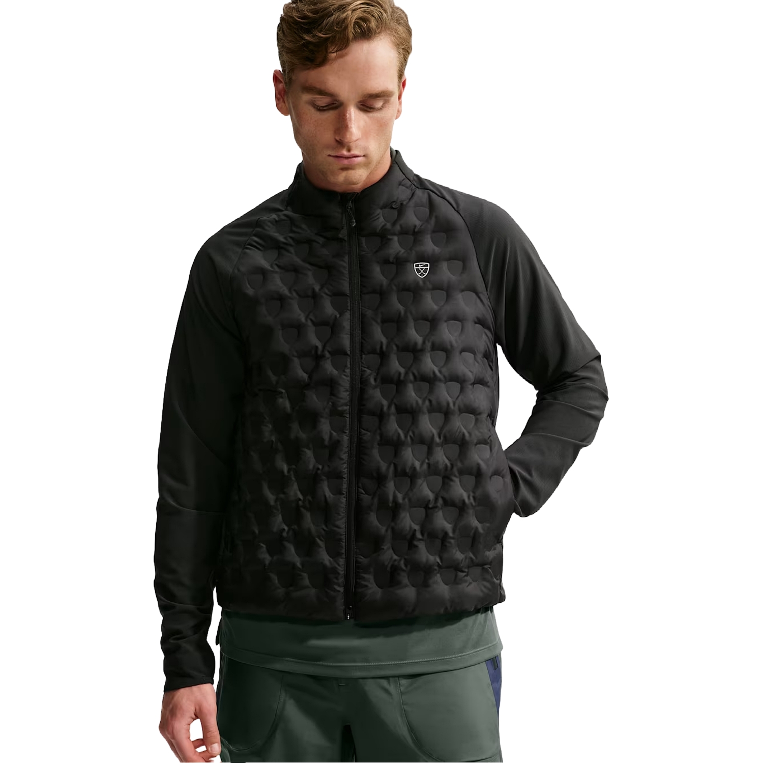 Nike Golf Jacke Therma-Fit Repel, schwarz