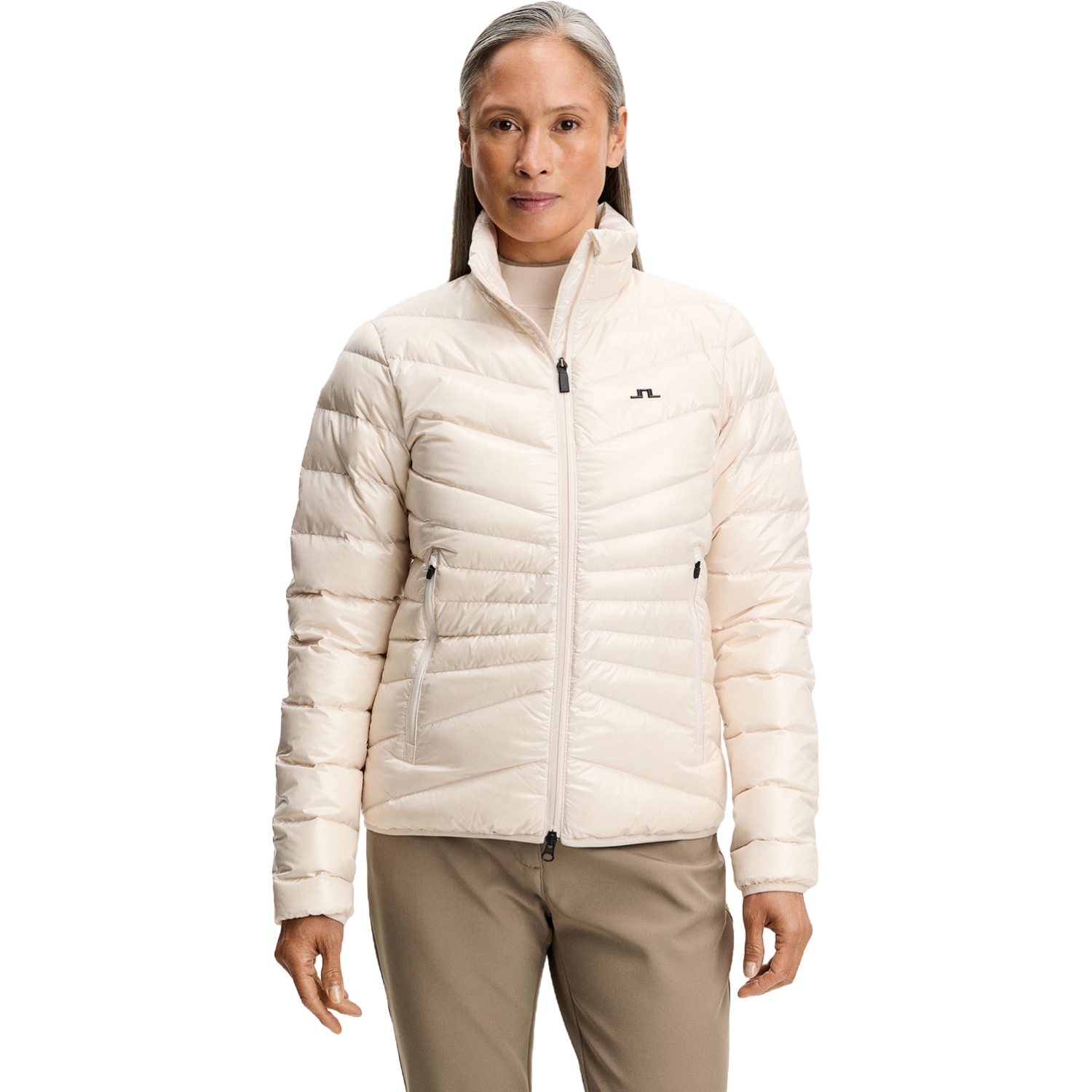 J. LINDEBERG Jacke Lara Light Down Hood, beige