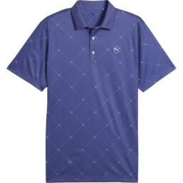 Puma Polo Pure 2.0 Argyle, lila/weiss