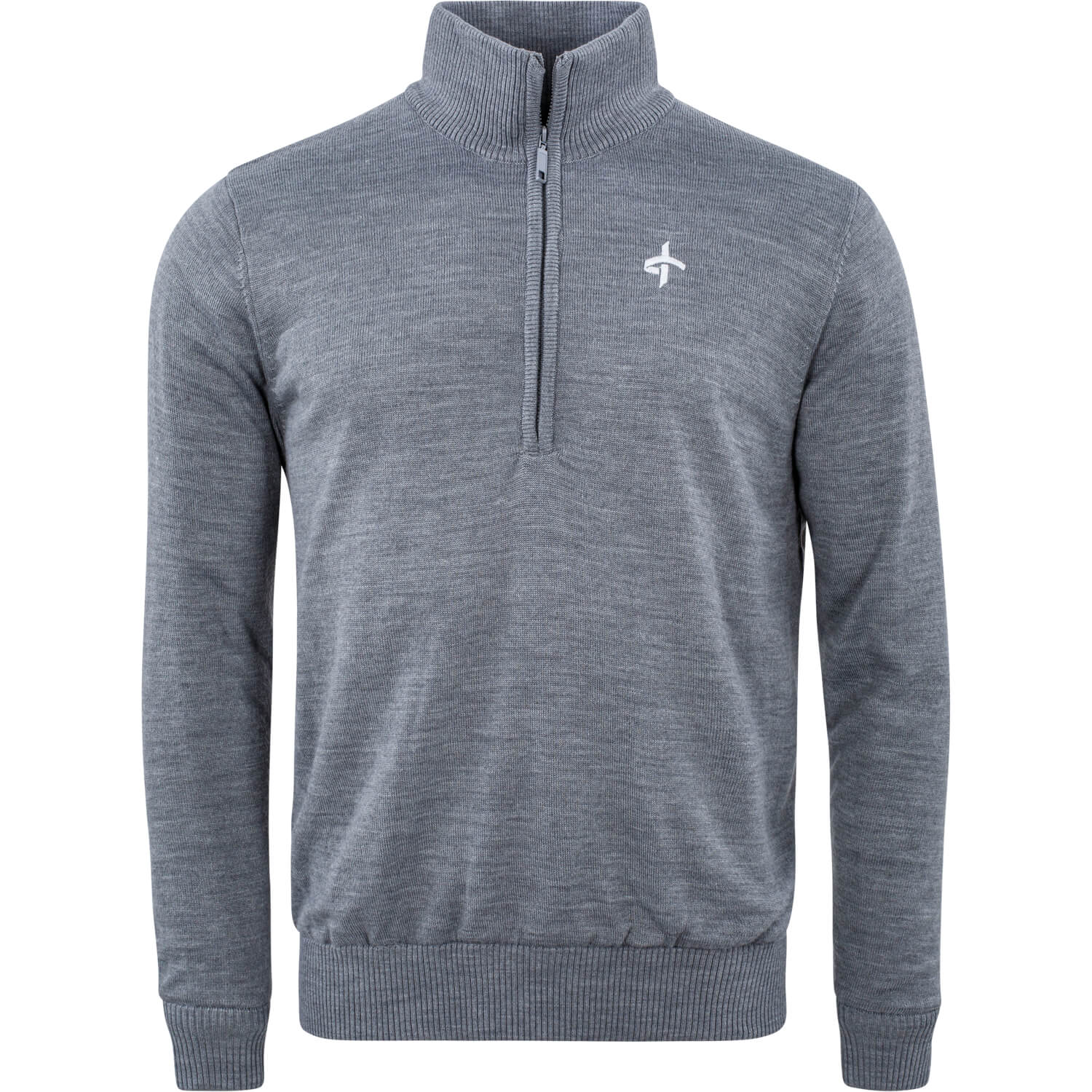 Cross Pullover Storm 1/4-Zip, grau