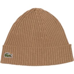 LACOSTE Mütze Beanie, braun