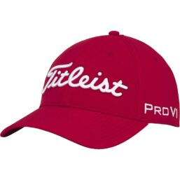 Titleist Cap Tour Performance, weinrot/weiß