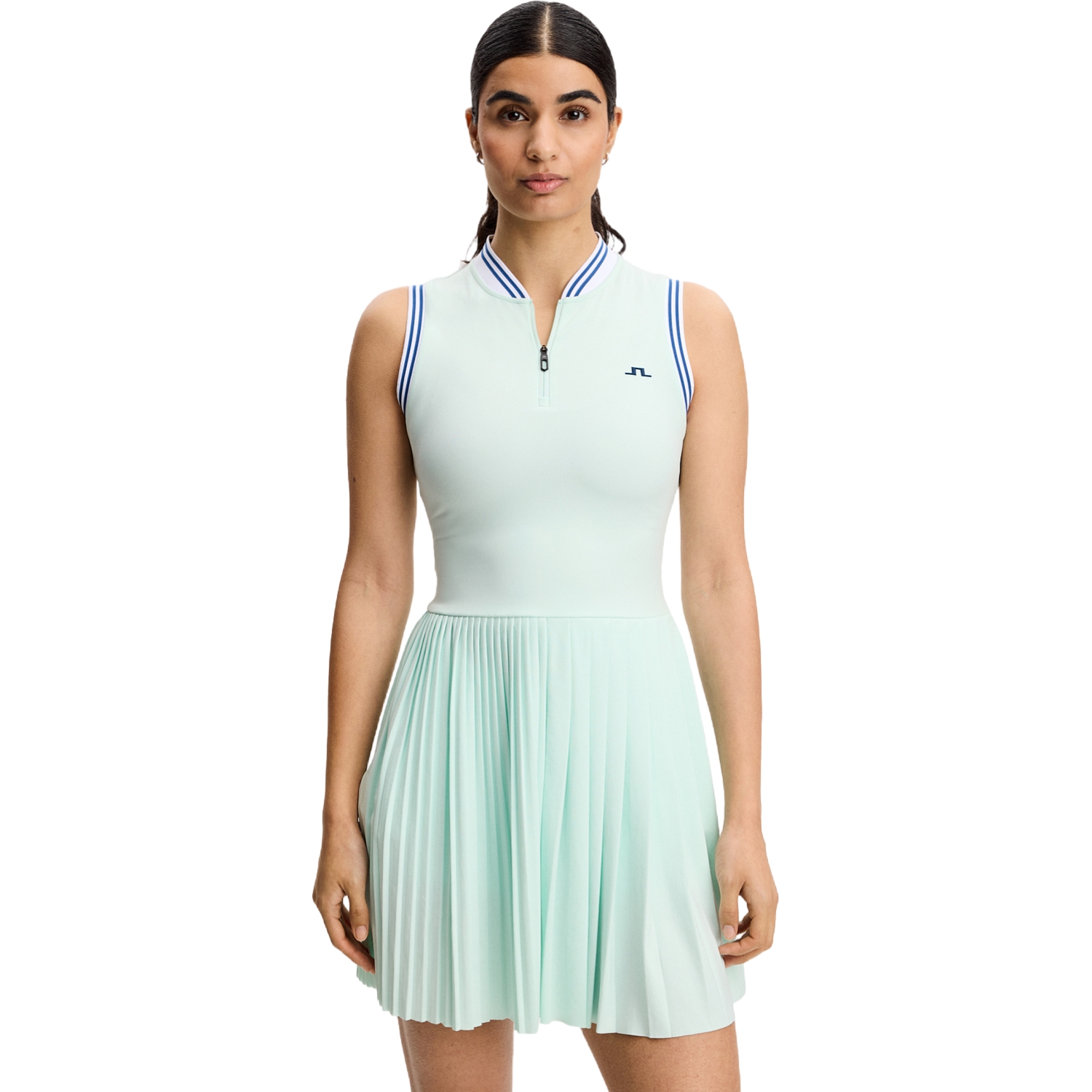 J. LINDEBERG Kleid Hilla, ärmellos, mint