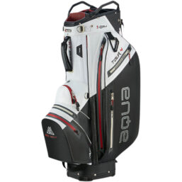 BIG MAX Cartbag Aqua Tour 4, weiss/schwarz/rot