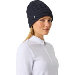 Daily Sports Mütze Cable Knit, navy