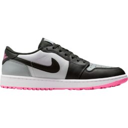 Nike Golf Golfschuhe Herren Air Jordan 1 Low G, schwarz/grau/weiß