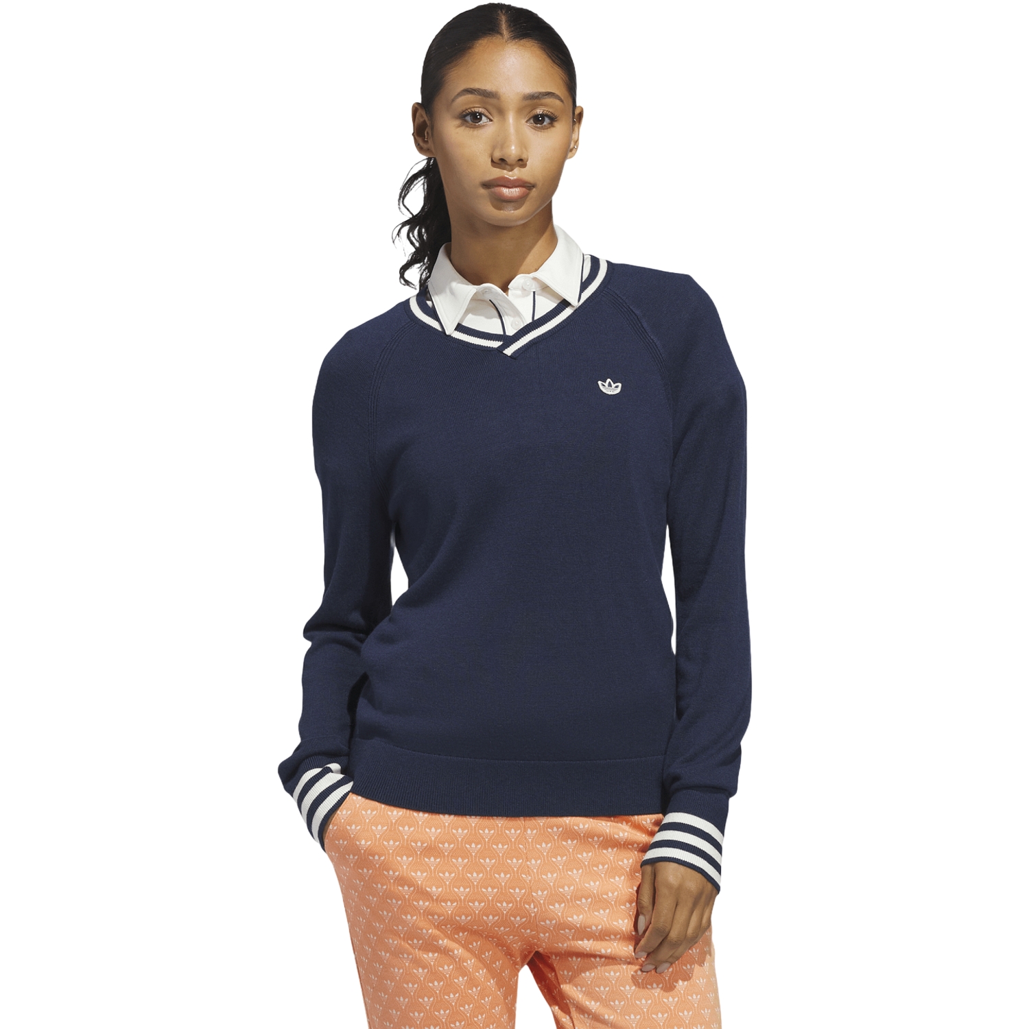 adidas Golf Originals Pullover Cashmere , indigo/weiss