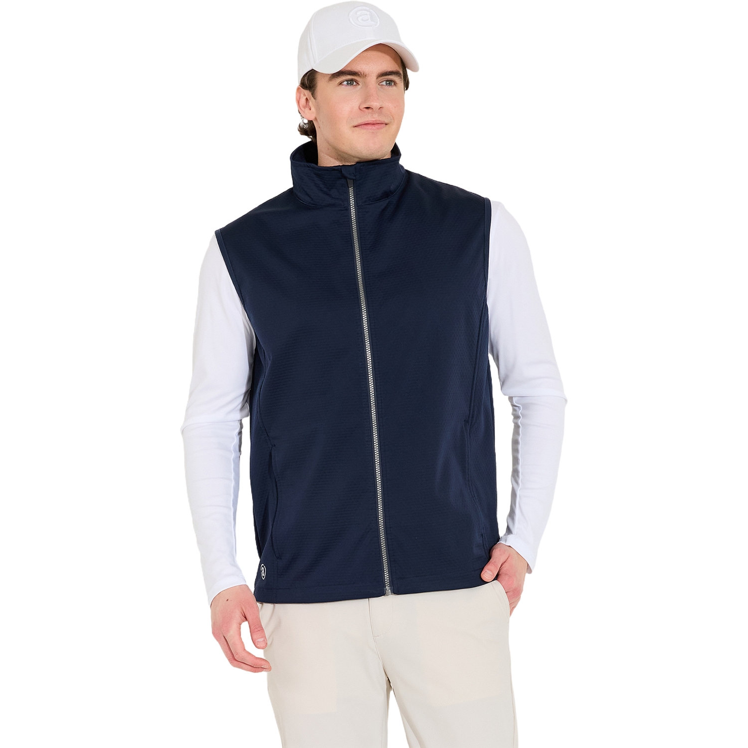 Abacus Weste Lytham softshell, navy
