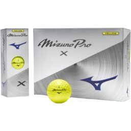 Mizuno Golfbälle Pro X - 12er Pack, gelb